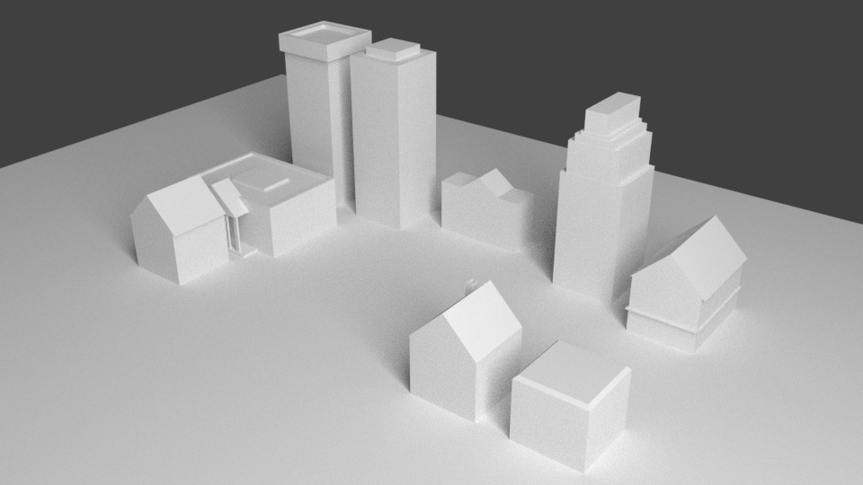 Buildings and Houses (lowpoly) preview image 2